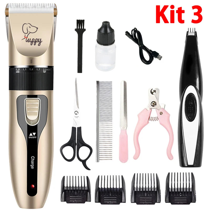 Electric Pet Clipper Grooming Kit  A0118