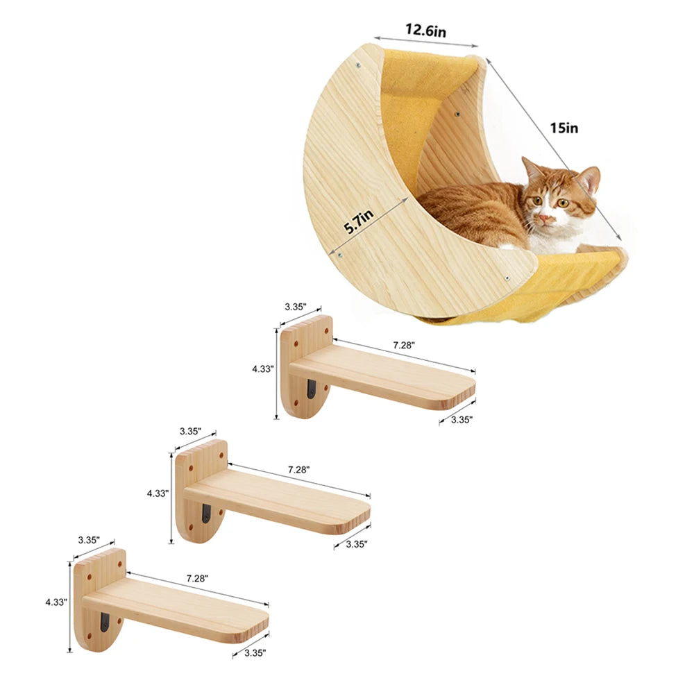 Cat Wall Shelf Hammock A0257