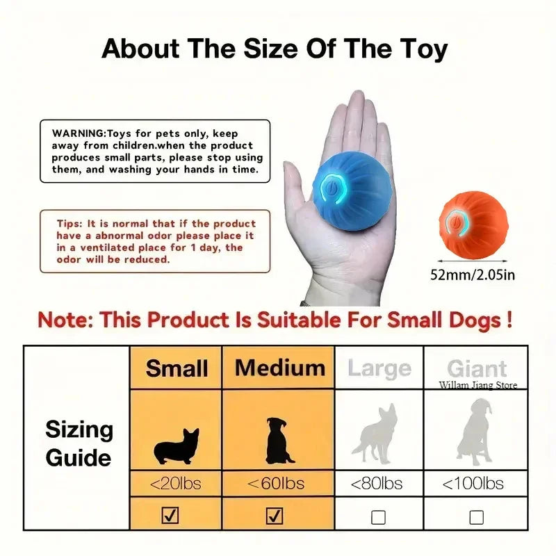 Interactive Dog Toy Ball for Puppies A0433