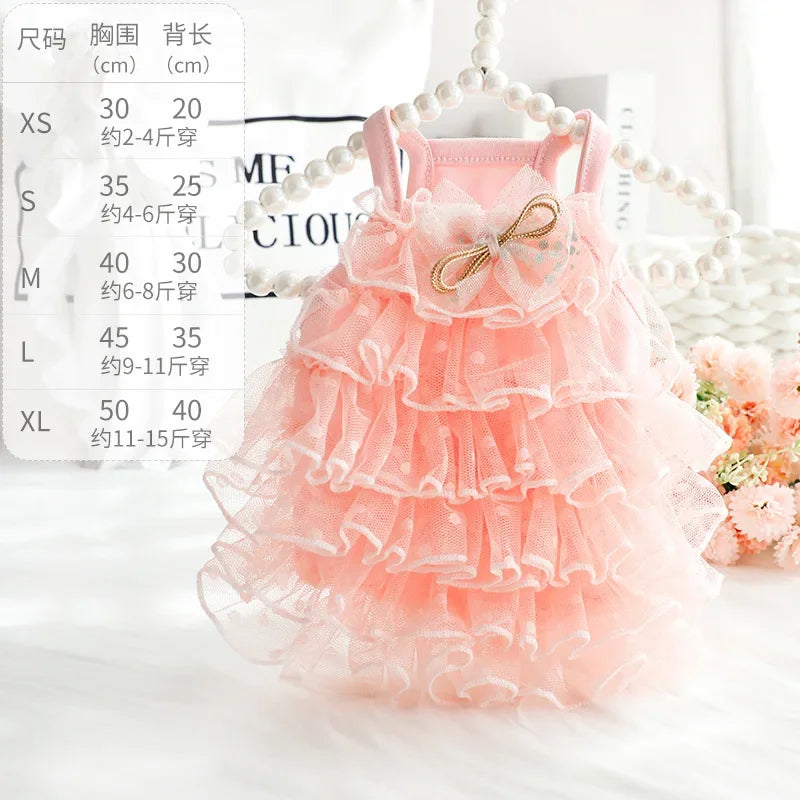 Summer Princess Dog Dress A0266