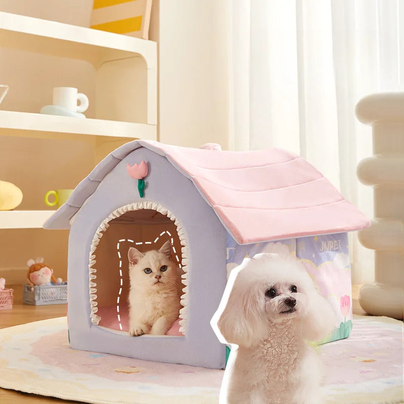 Foldable Washable Pet House A0381