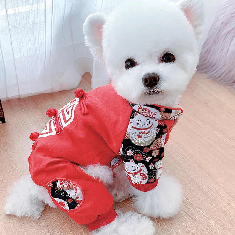 Chinese New Year Dog Outfit A0041