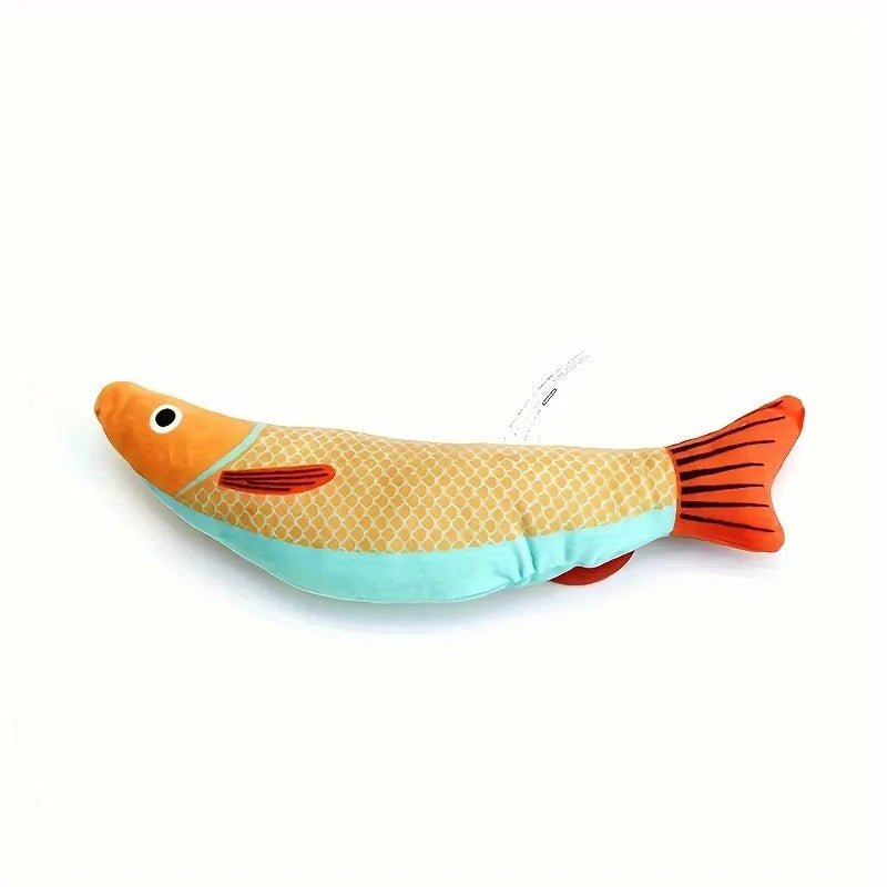 3D Fish Cat Toy with Catnip  A0231