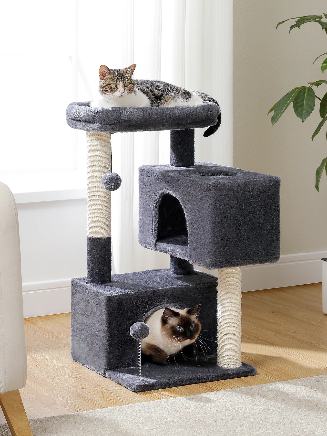 Cat Tower With Double Condo A0269