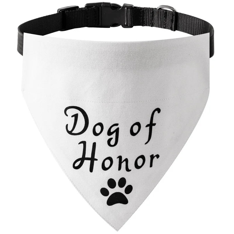 Solid Cotton Dog Bandana A0042