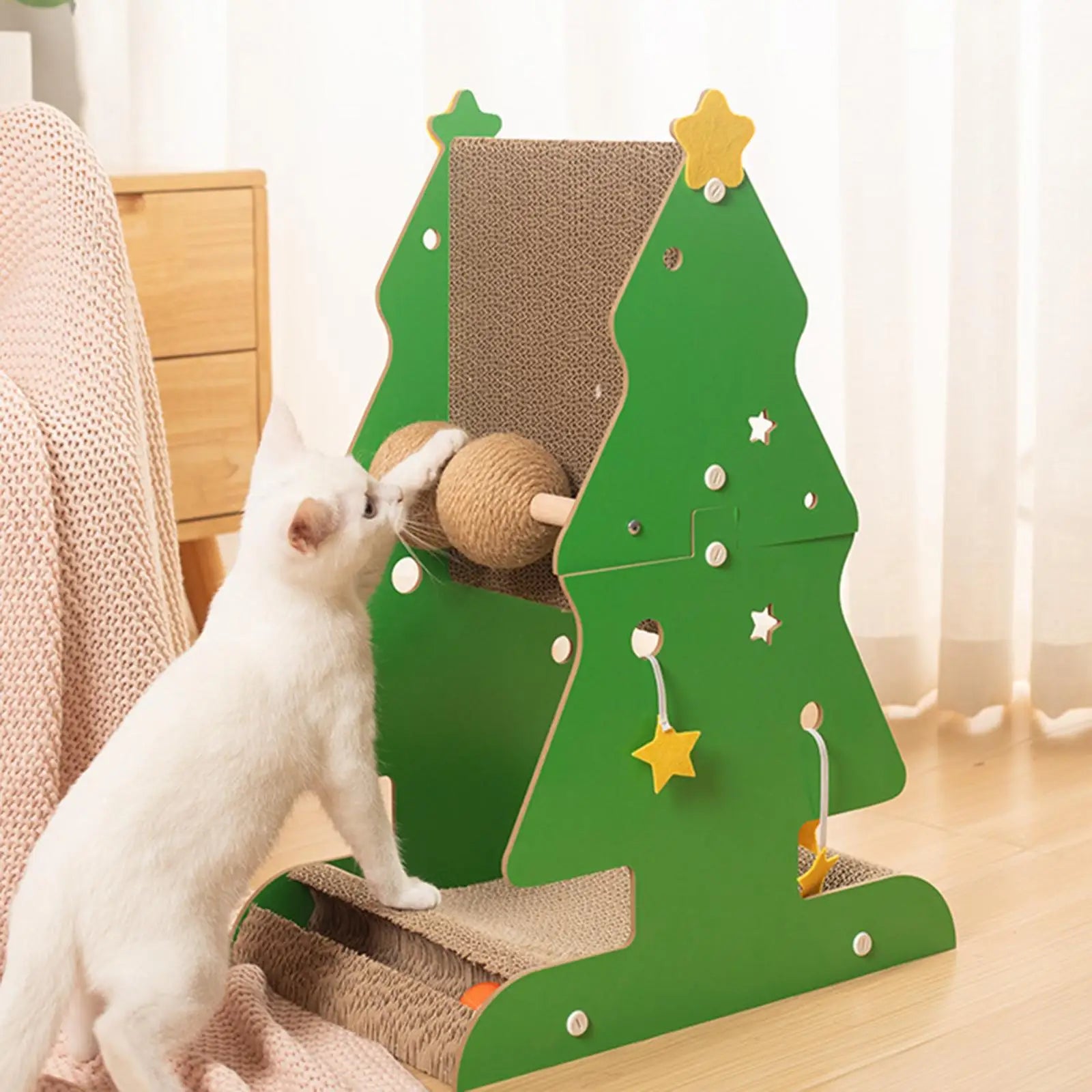 Christmas Tree Cat Scratcher A0278