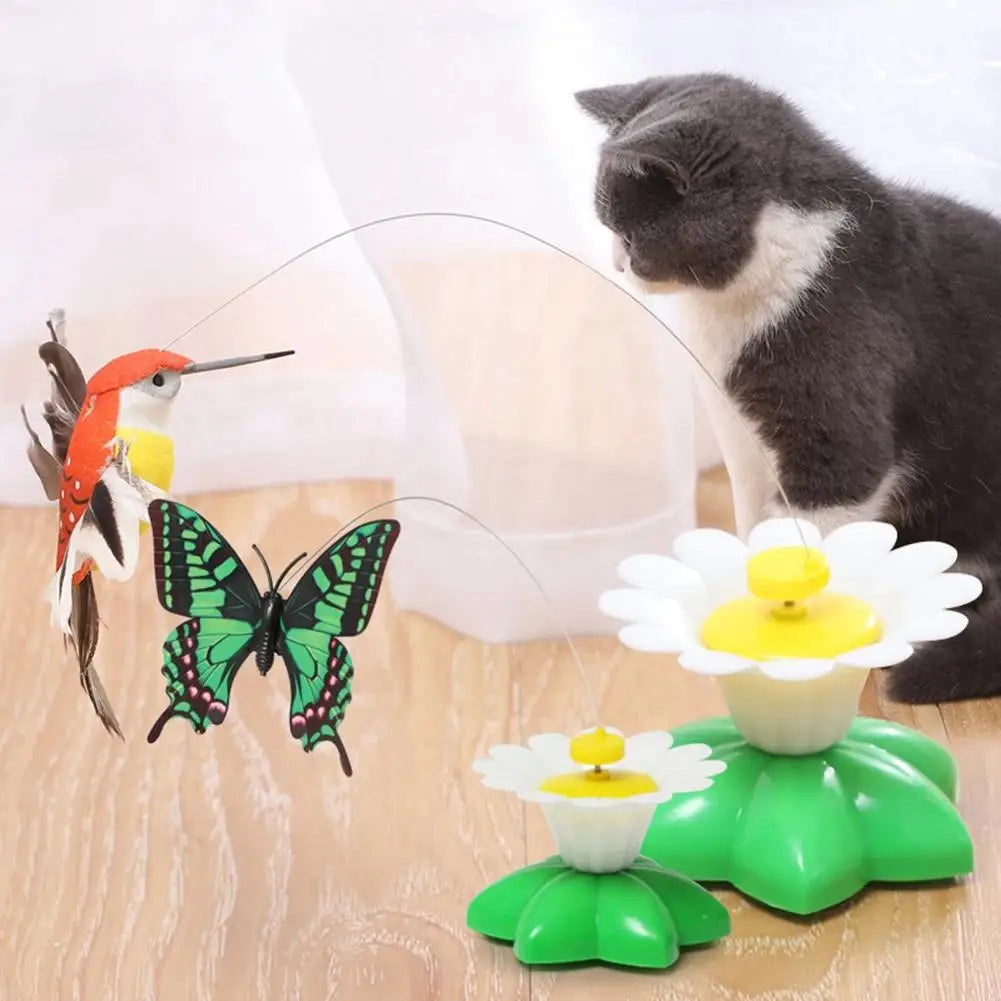 1PCS Electric Butterfly Cat Toy A0363