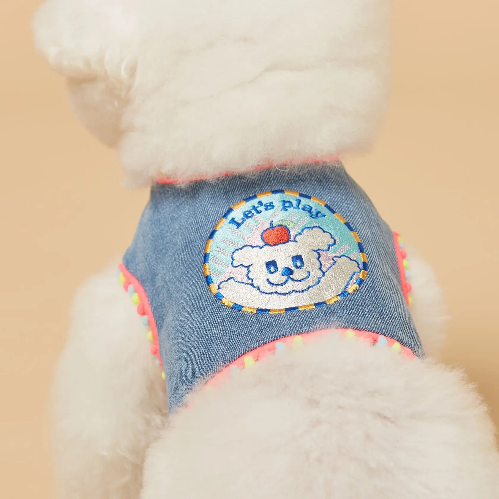 Denim Dog Harness A0407