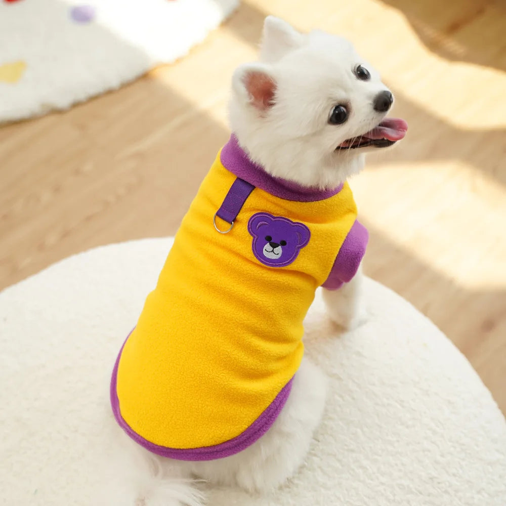 Fleece Four-Legged Dogs Clothing A0171