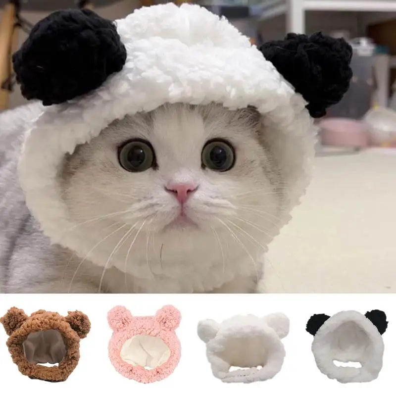 Cute Bear Hat for Pets A0190