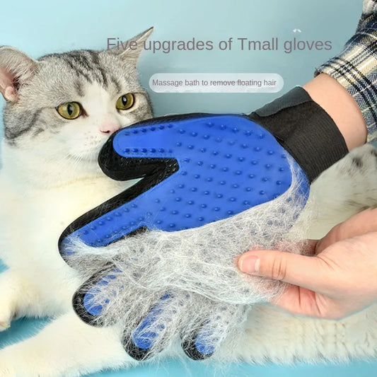 Silicone Pet Grooming Gloves.A0112