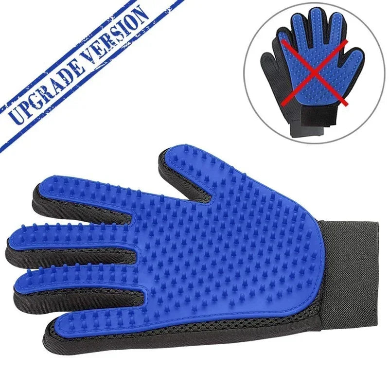 Silicone Pet Grooming Gloves.A0112