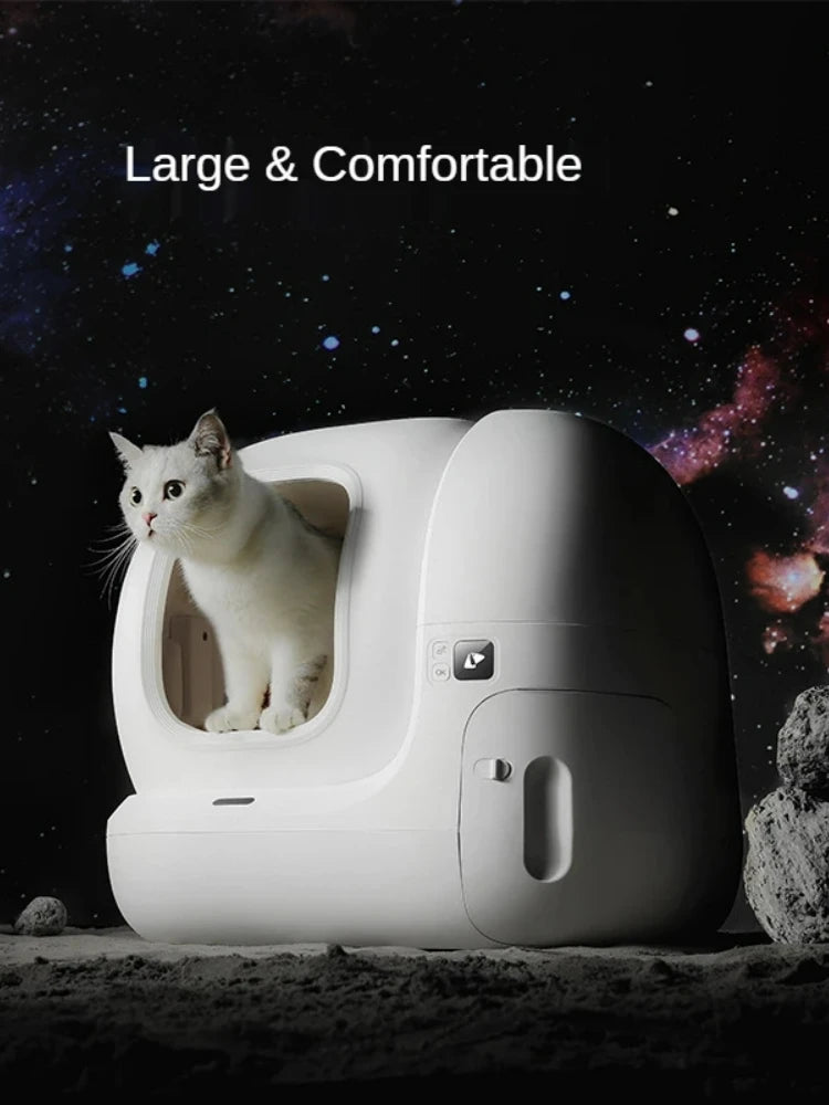 Automatic Cat Litter Box with App Control A0355