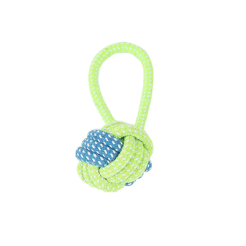 Cotton Rope & Ball Dog Toy A0247