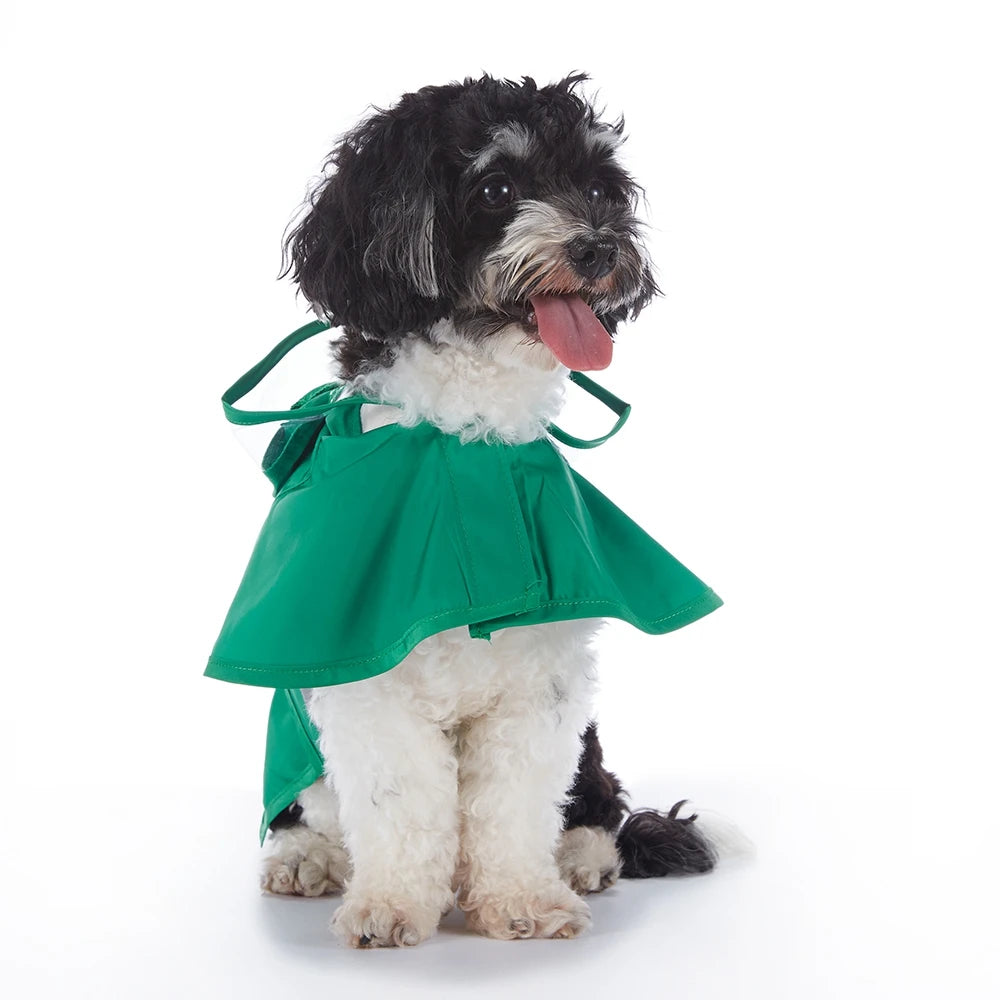 Fashionable Reflective Dog Raincoat.A0153