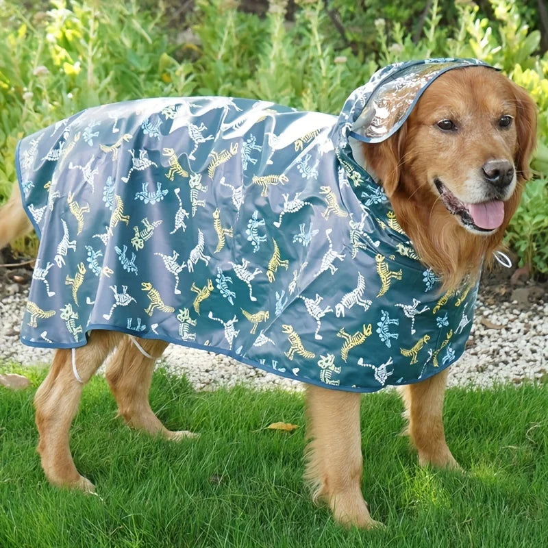 Dinosaur Dog Raincoat A0083