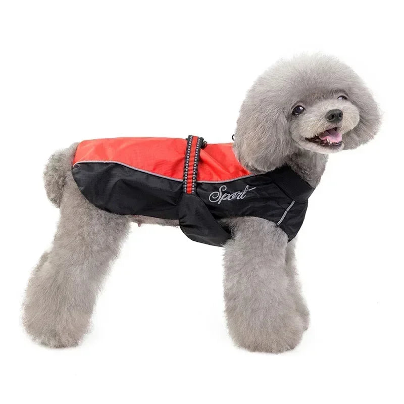 Dog Raincoat, Waterproof, Reflective A0021