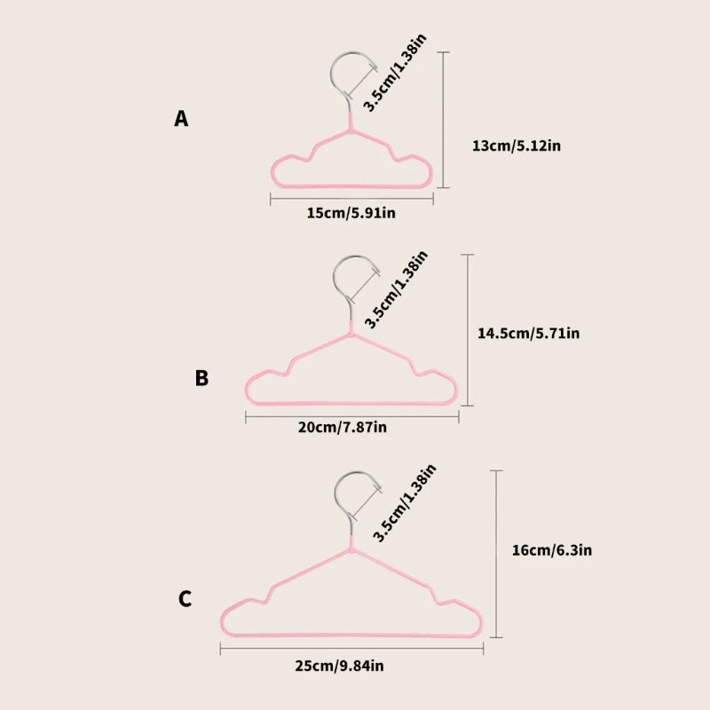 PVC Pet Hanger for Small Apparel. A0015