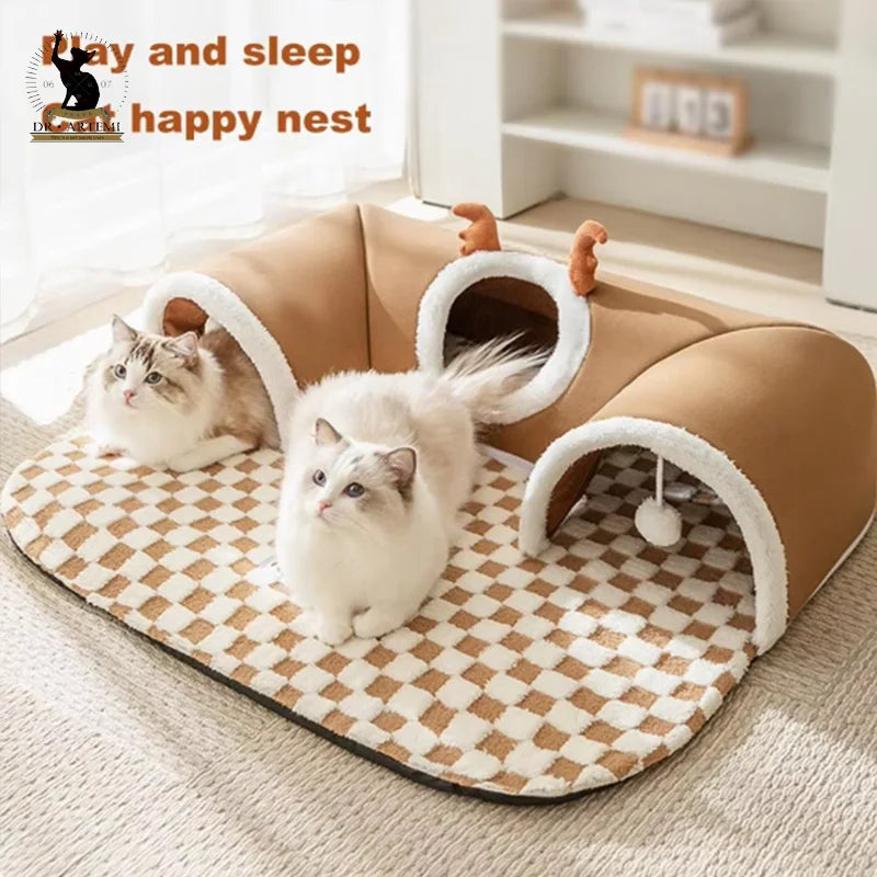 Cat Tunnel Bed House A0388