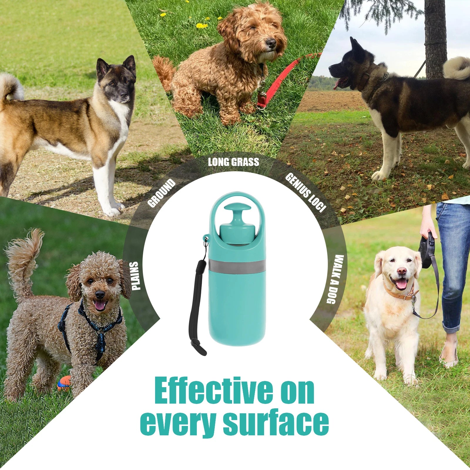 Portable Pet Toilet with Scooper & Bags A0427