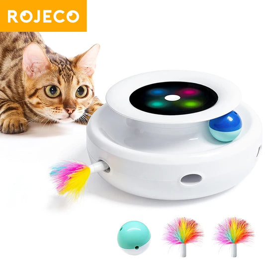 2-in-1 Smart Cat Toy  A0144