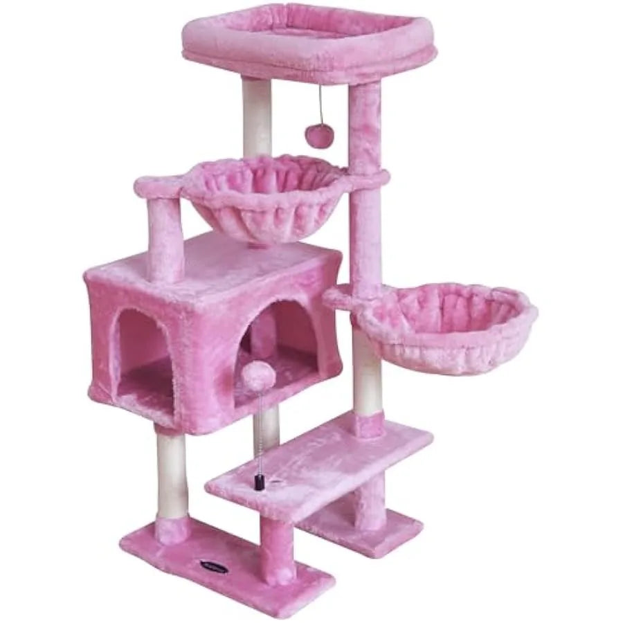 Cat Tree with Sisal Post & Hammock A0311