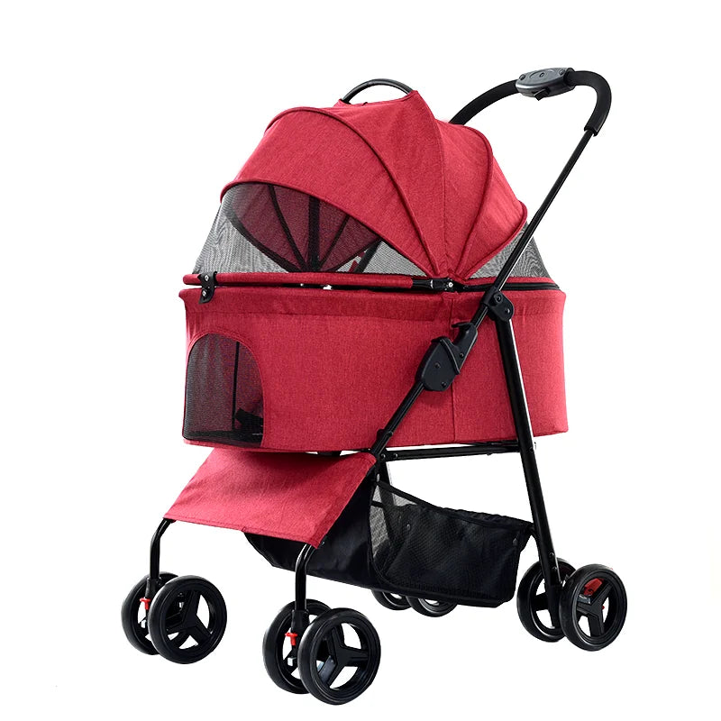 3-in-1 Foldable Dog Stroller A0075