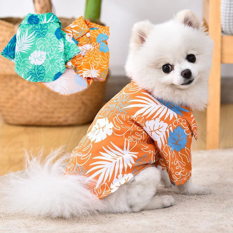 Coconut Tree Pet Summer Shirt A0031