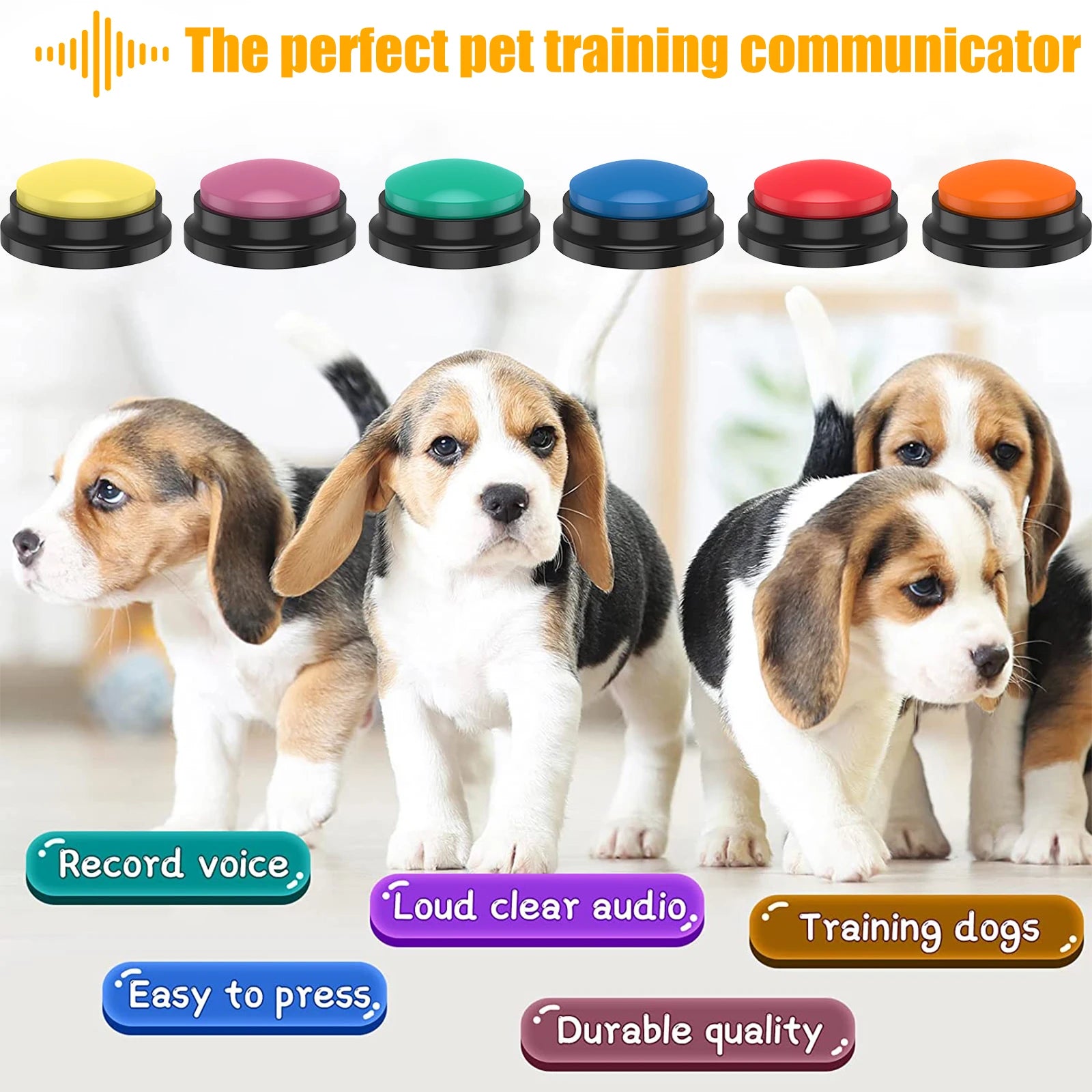 Recordable Dog Talking Buttons A0162