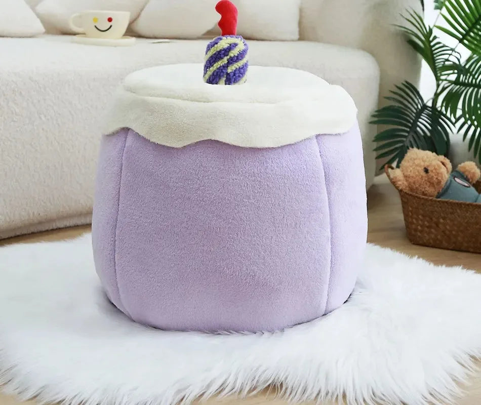 Purple Cake Cute Pet House A0376