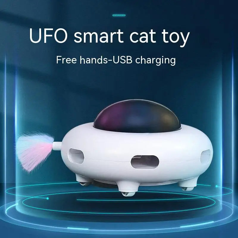 Smart UFO Cat Toy – USB Charging Teaser.A0115