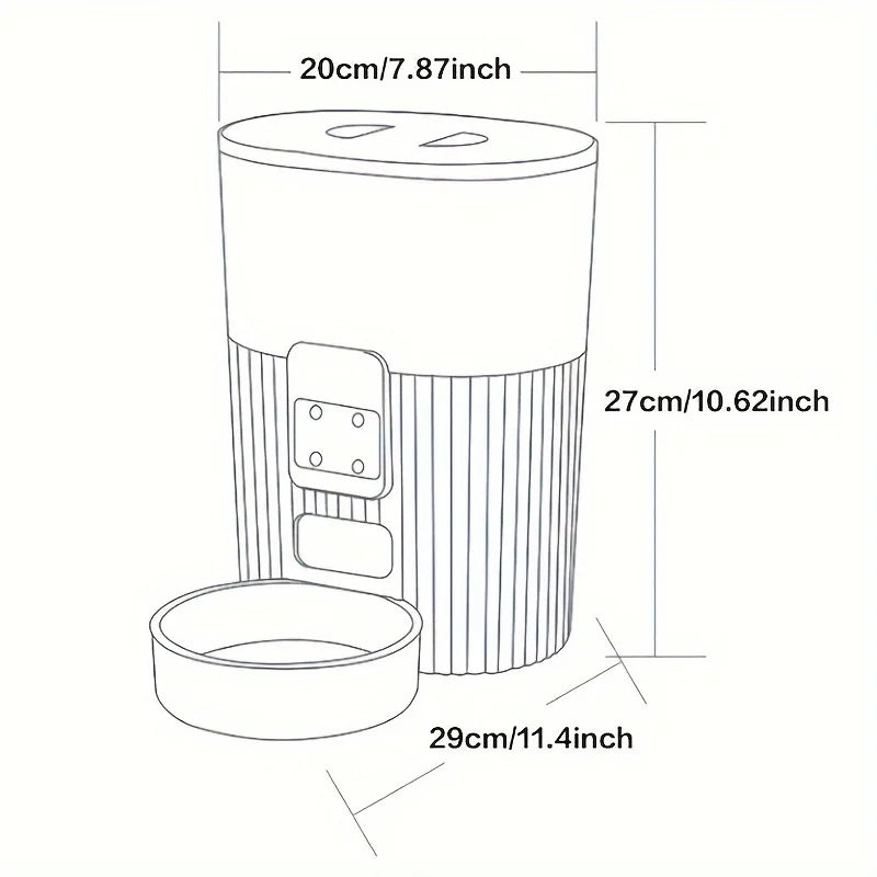 Smart WiFi Pet Feeder.A0156