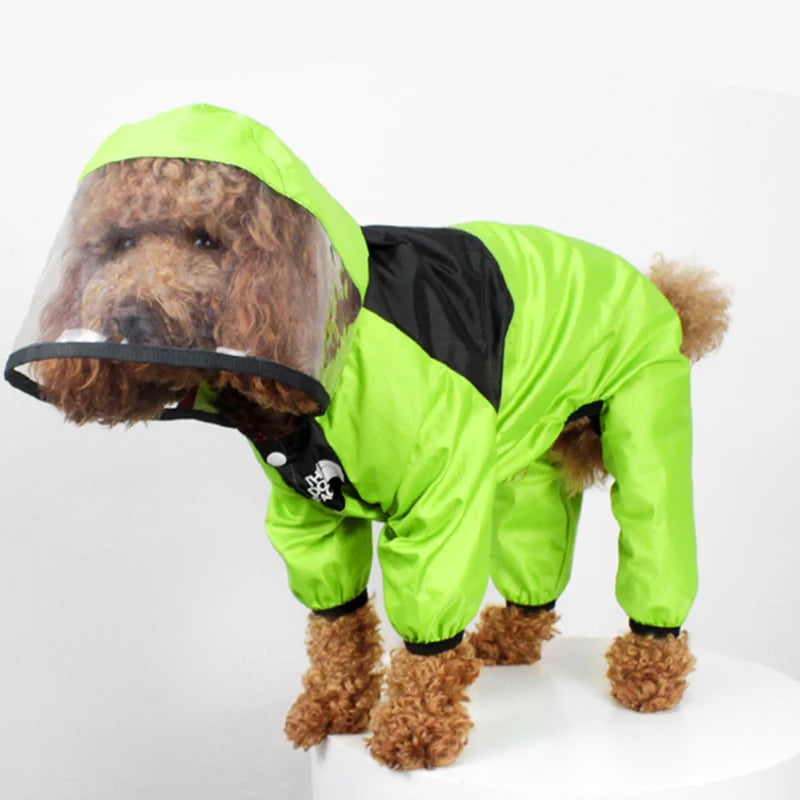 Pet Dog Raincoat - Waterproof Jumpsuit A0152