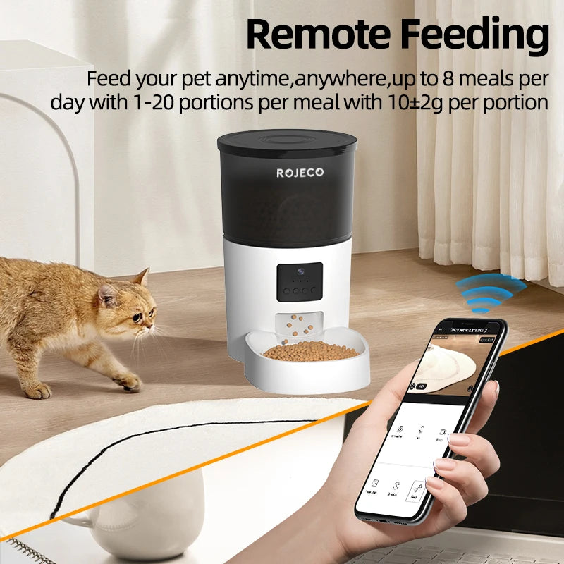 Automatic Cat Feeder with Camera A0364