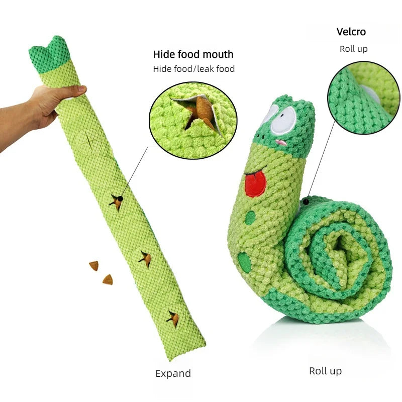 Dog Puzzle Feeder & Squeak Toy A0330