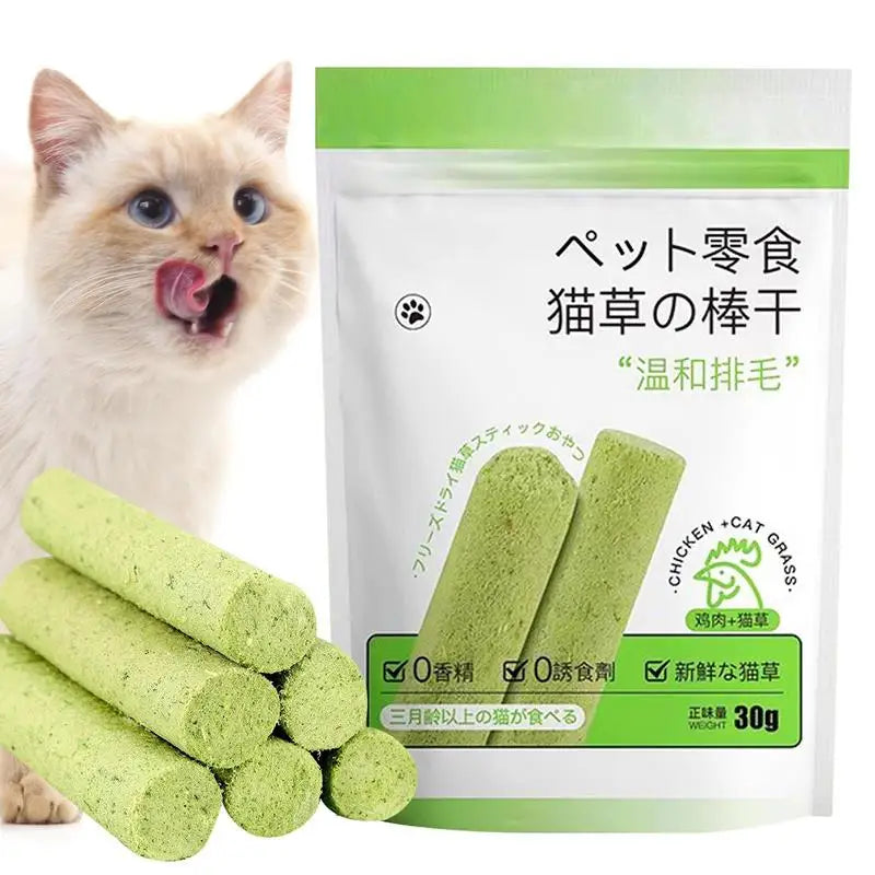 Cat Grass Chewing Stick A0438