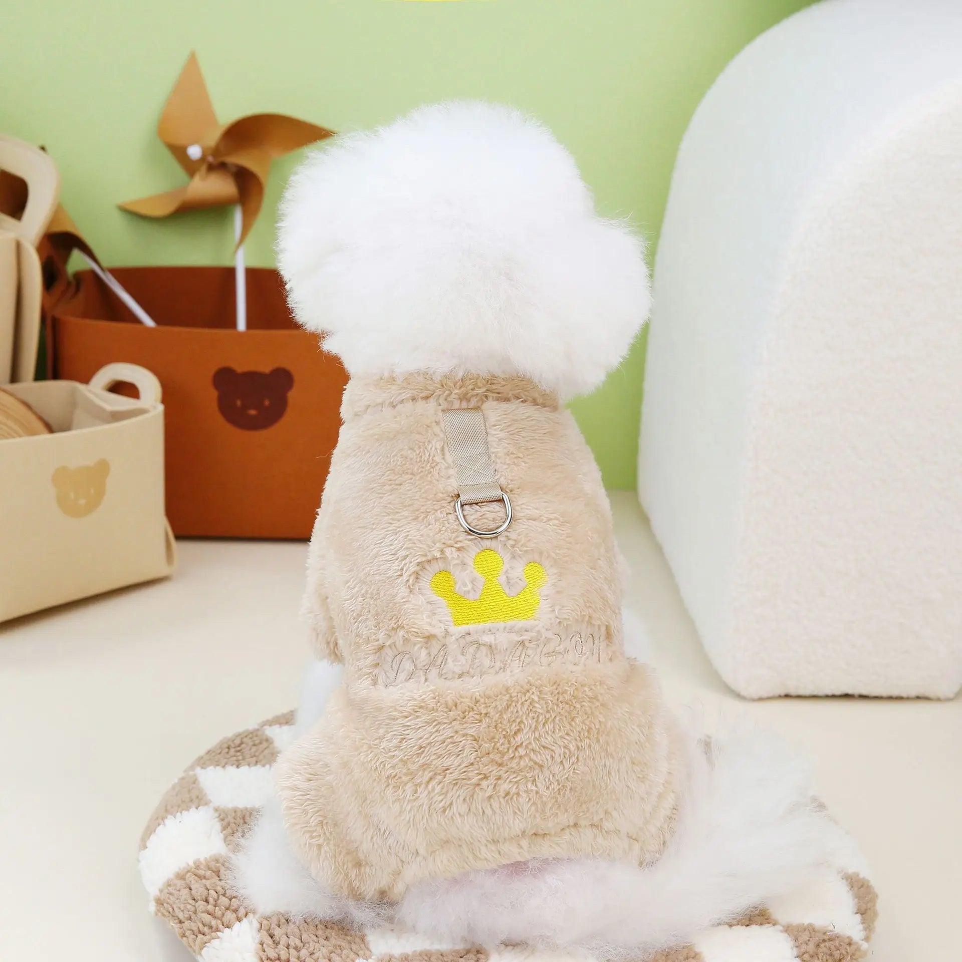 Soft Fleece Dog Jumpsuit A0185