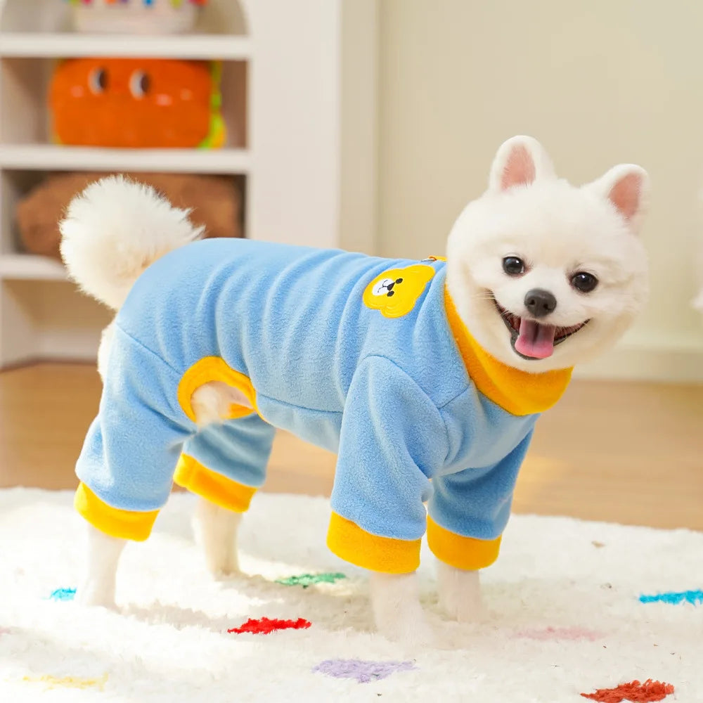 Fleece Four-Legged Dogs Clothing A0171