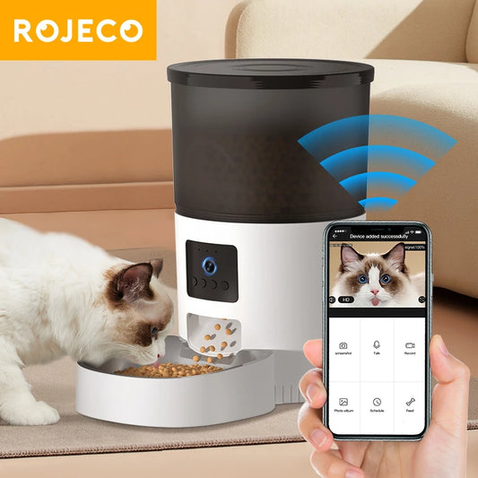 Automatic Cat Feeder with Camera A0364