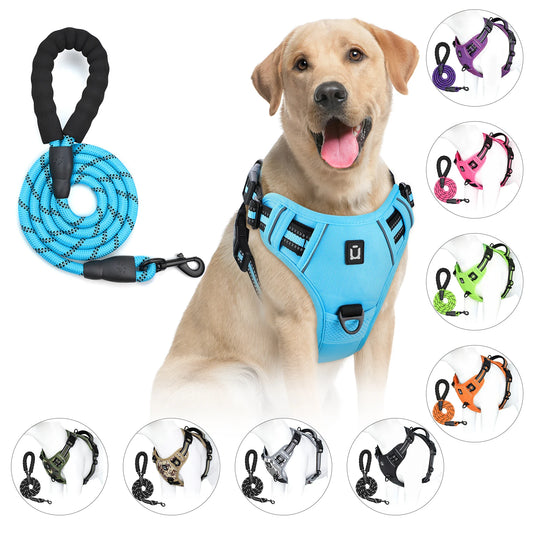 No-Pull Dog Harness & Leash A0040