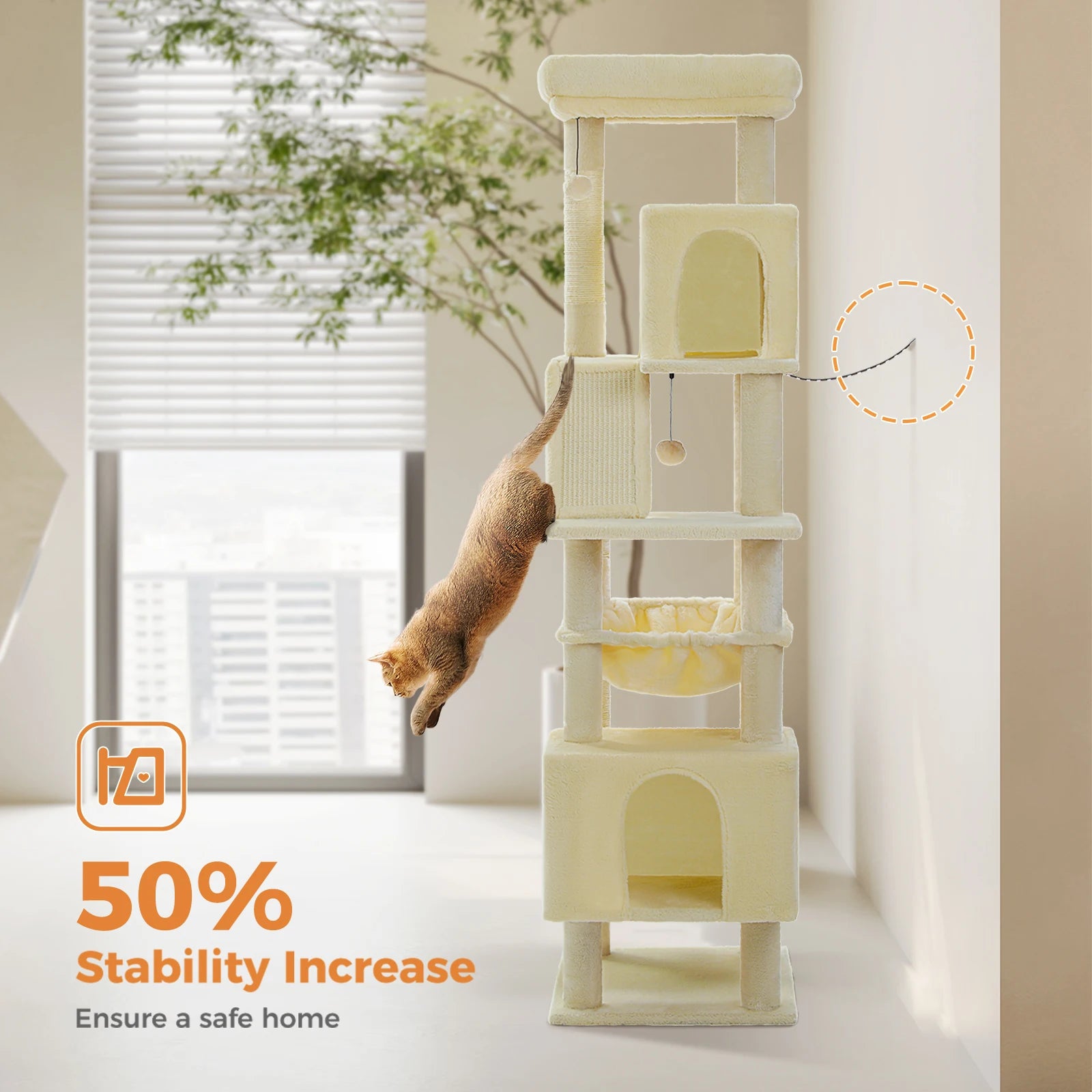 180cm Large Cat Tree A0272