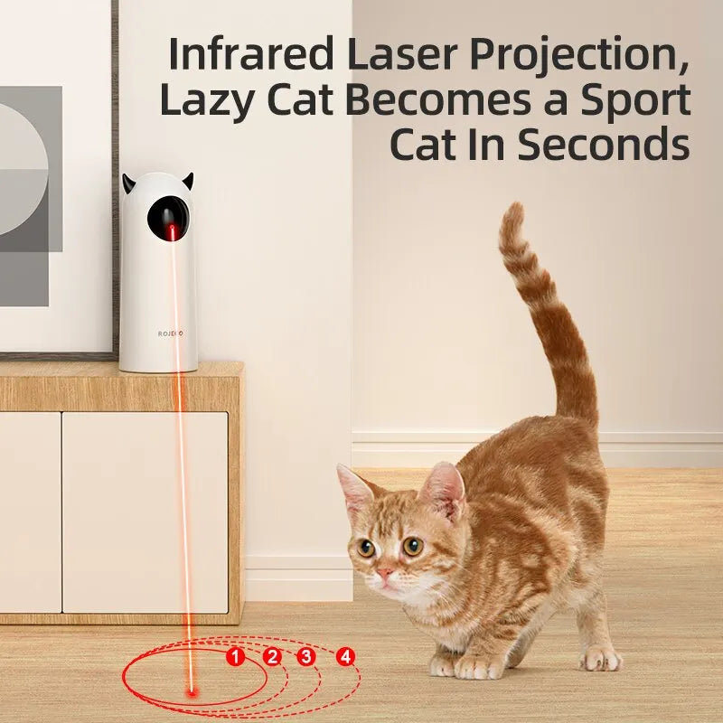 Smart Interactive LED Laser Cat Toy A0396