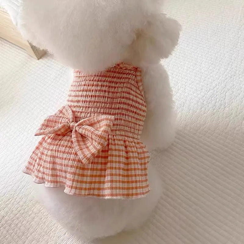 Summer Strawberry Dog Dress A0264