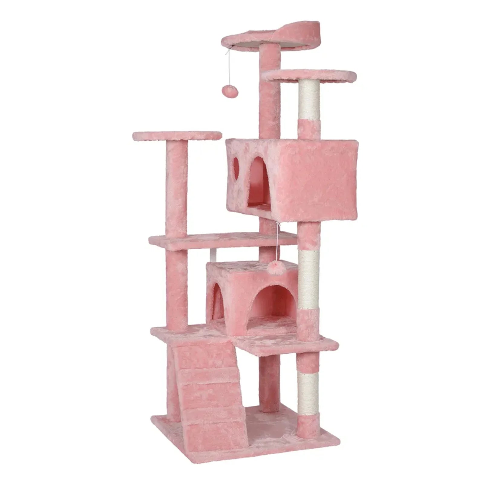 Pink Sturdy Cat Tree Tower A0283