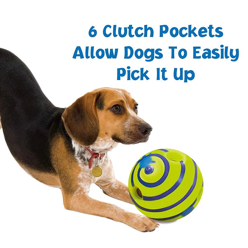 Self-Activated Squeaky Chew Ball A0248