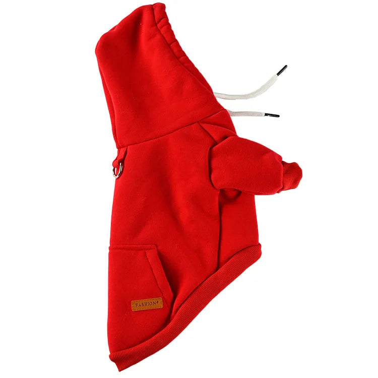 Small & Medium Dog Outdoor Fleece Hoodie A0126