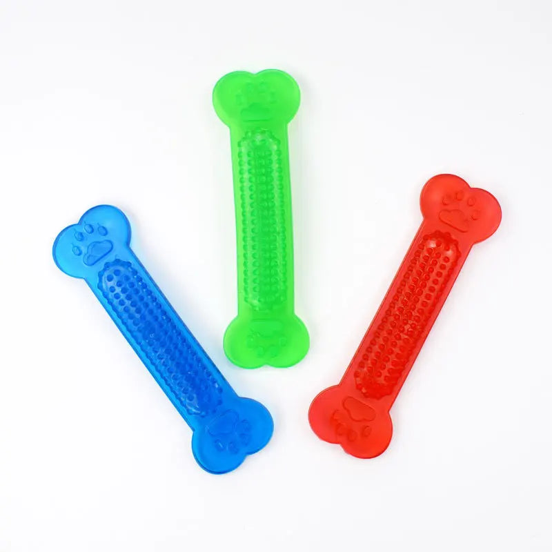 Rubber Bone Dog Chew Toy .A0114