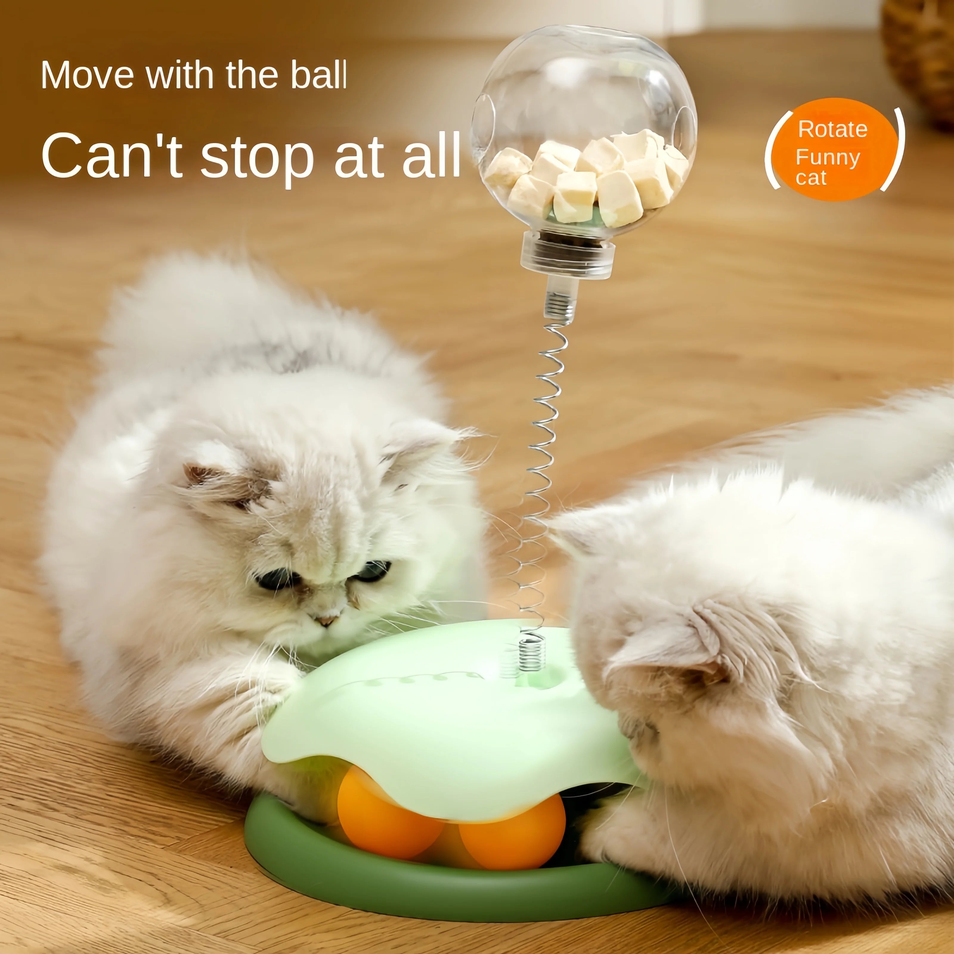 Cat Puzzle Food Leaking Ball A0224