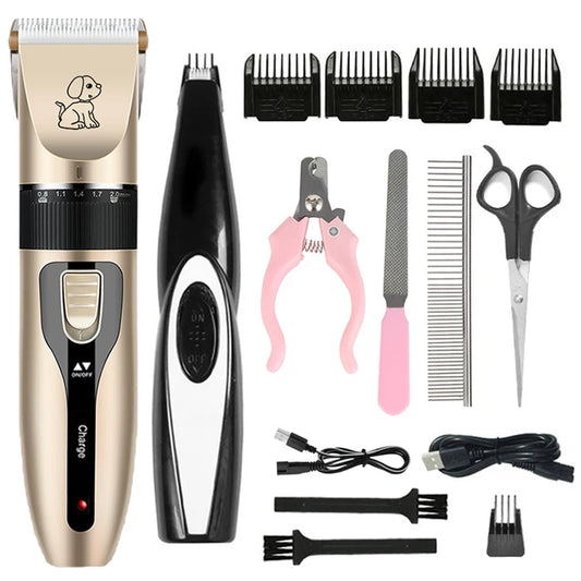 Electric Pet Clipper Grooming Kit  A0118