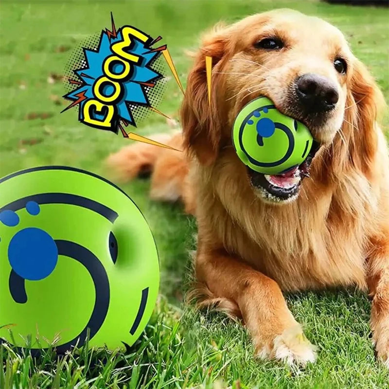 Self-Activated Squeaky Chew Ball A0248